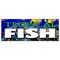 Signmission TROPICAL FISH BANNER SIGN fishes saltwater signs aquarium supplies water B-Tropical Fish - alternate 1